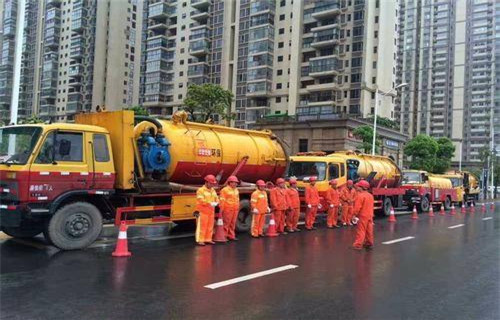 东兰市政管道清淤